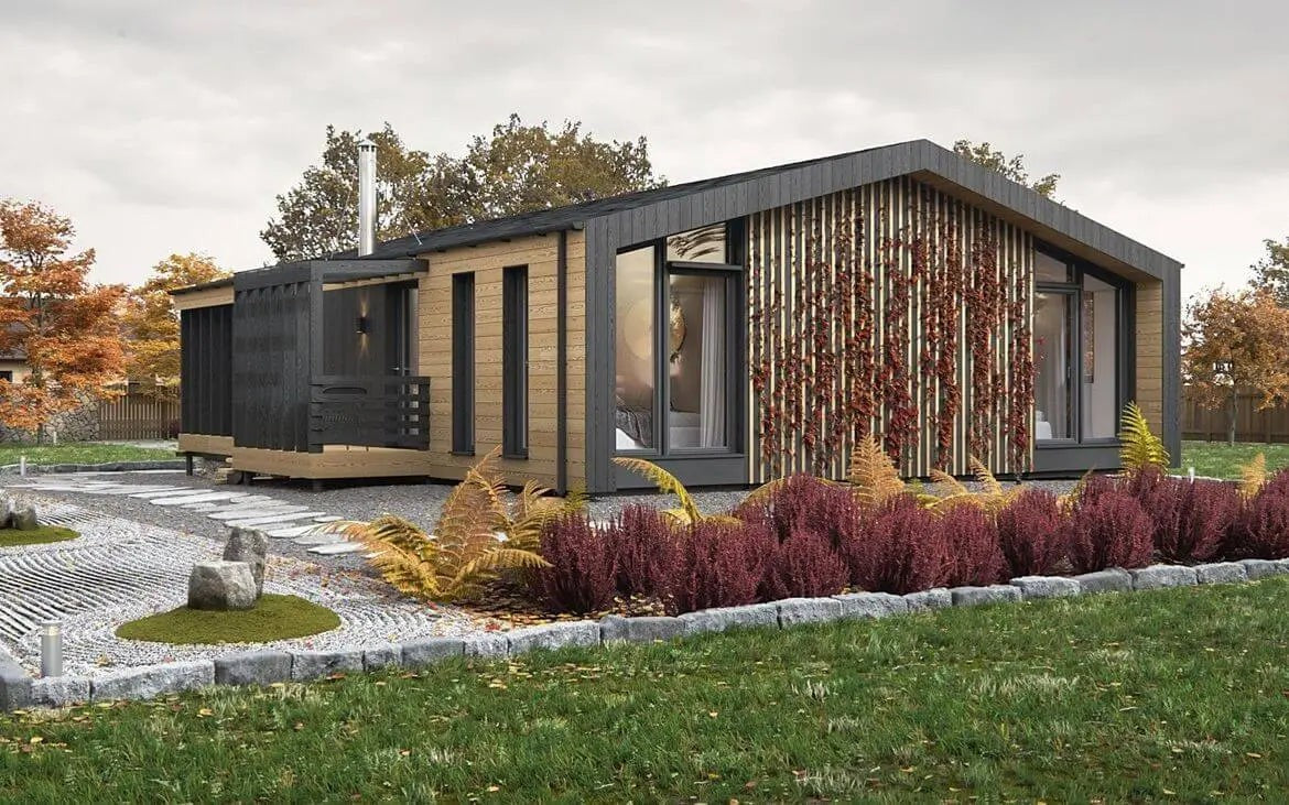 Casa prefabricada disponible de inmediato Chalet K-Home-M-80