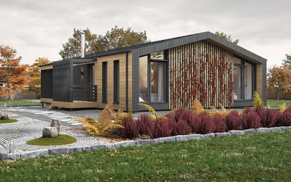 Casa prefabricada disponible de inmediato Chalet K-Home-M-80
