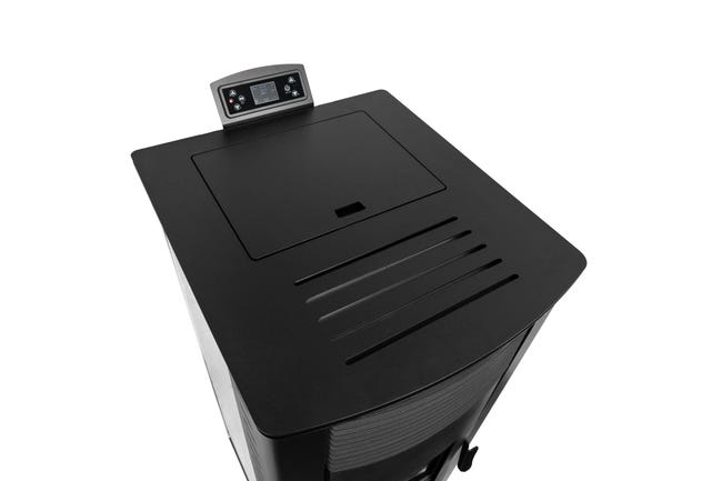Estufa de pellet GYDA CANALIZADA 15 KW color blanco