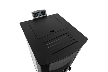 Estufa de pellet GYDA CANALIZADA 15 KW color blanco
