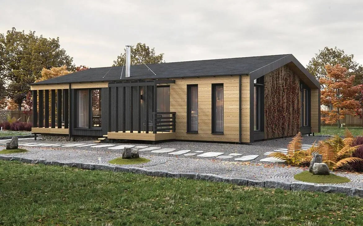 Casa prefabricada disponible de inmediato Chalet K-Home-M-80