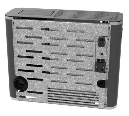 Estufa de pellets de pasillo Robin 7 kW Muspel compacta pasillos y espacios reducidos, + WiFi + CE