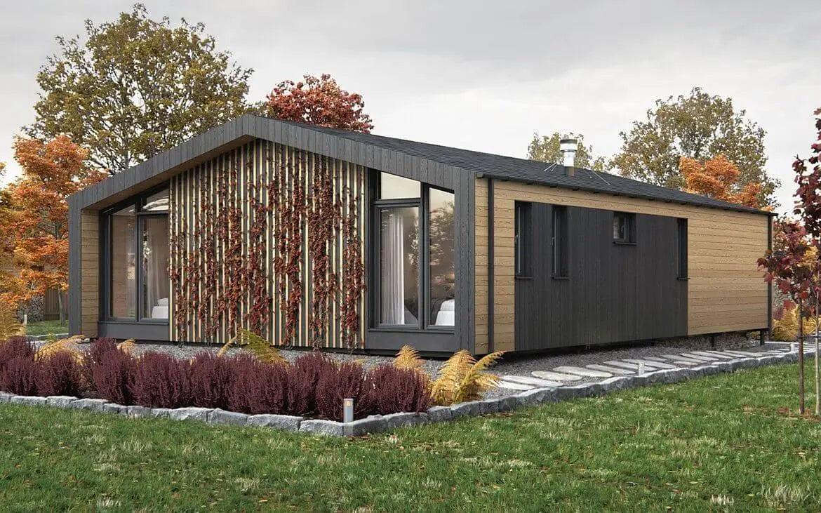 Casa prefabricada disponible de inmediato Chalet K-Home-M-80