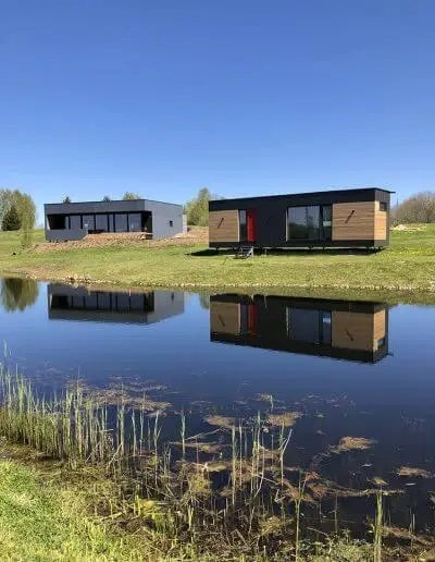 casa modular EVO XS 12,19 m por 2,3 m