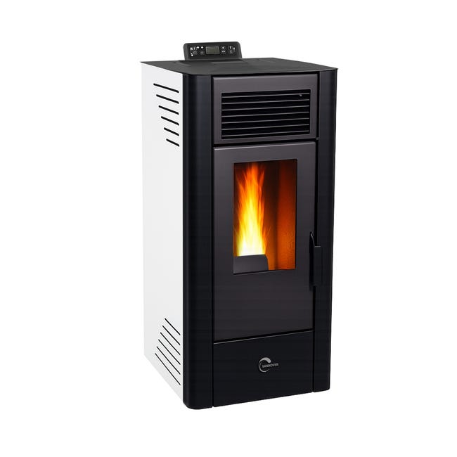 Estufa de pellets Anita 11,6 kW Blanco Sannover