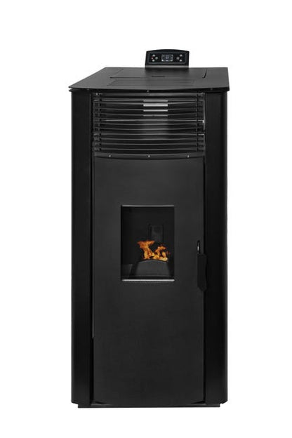 Estufa de pellet GYDA CANALIZADA 15 KW color blanco