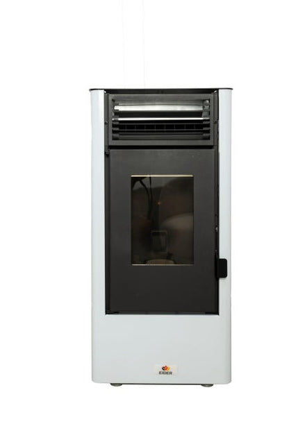 Estufa de pellet WATT 9 kW blanco