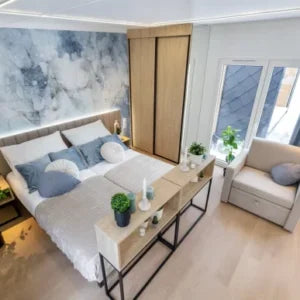 Casa Movil Pro con dos dormitorio de 4 cama 57m²