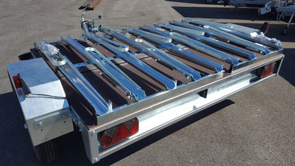 Remolque para bicicletas Orme-R186 – transporte seguro para 9 bicicletas