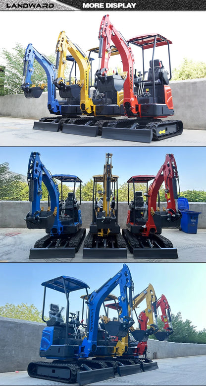 Mini-Excavadora 1.8 Toneladas