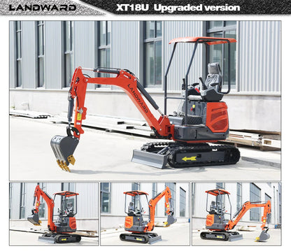 Mini-Excavadora 1.8 Toneladas