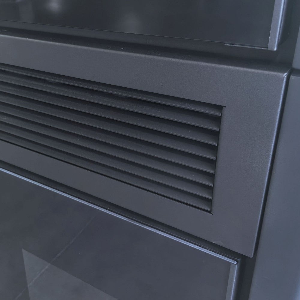 Estufa de pellets automática ISARA con horno de cocina – 13 kW