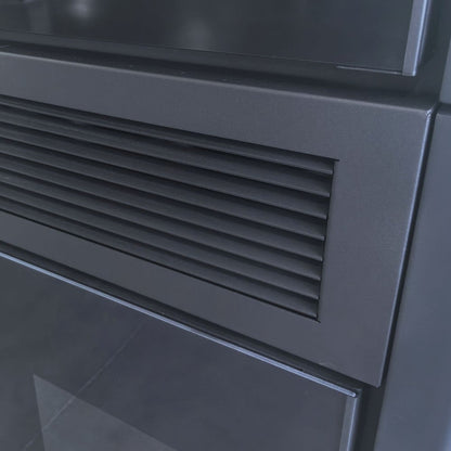 Estufa de pellets automática ISARA con horno de cocina – 13 kW