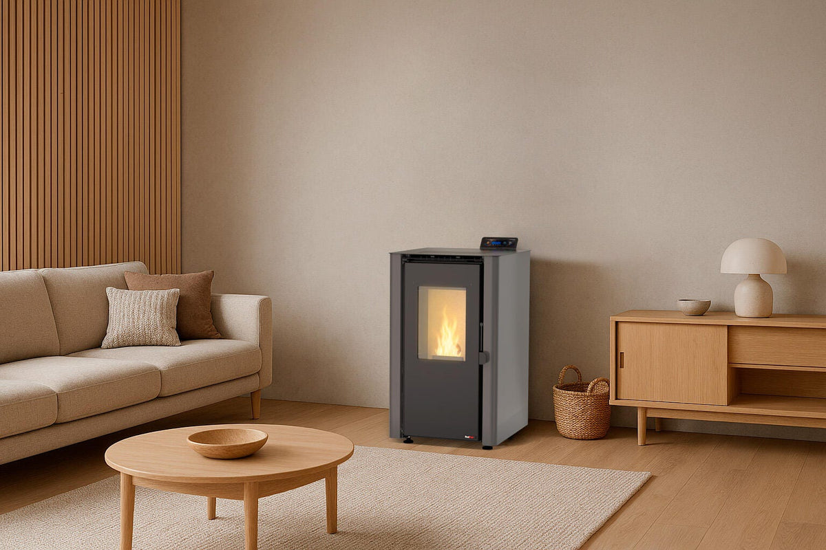 Estufa de pellet REDPOD POTIER 6 kW antracita
