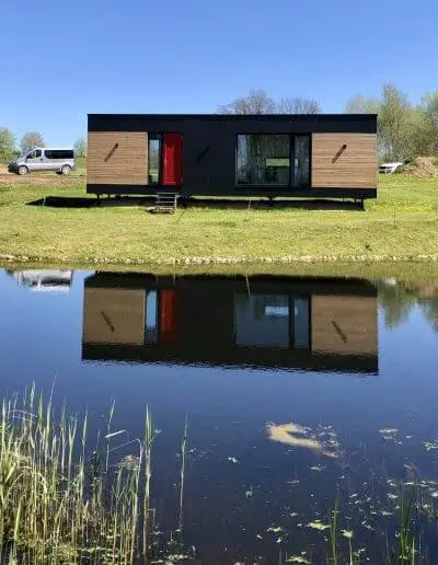 casa modular EVO XS 12,19 m por 2,3 m