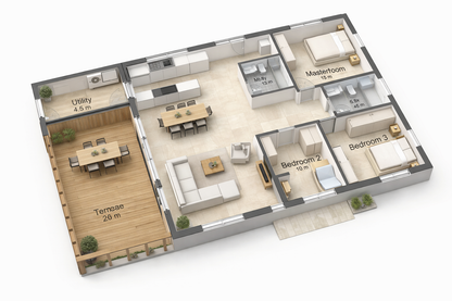Chalet prefabricado K-Home-XL